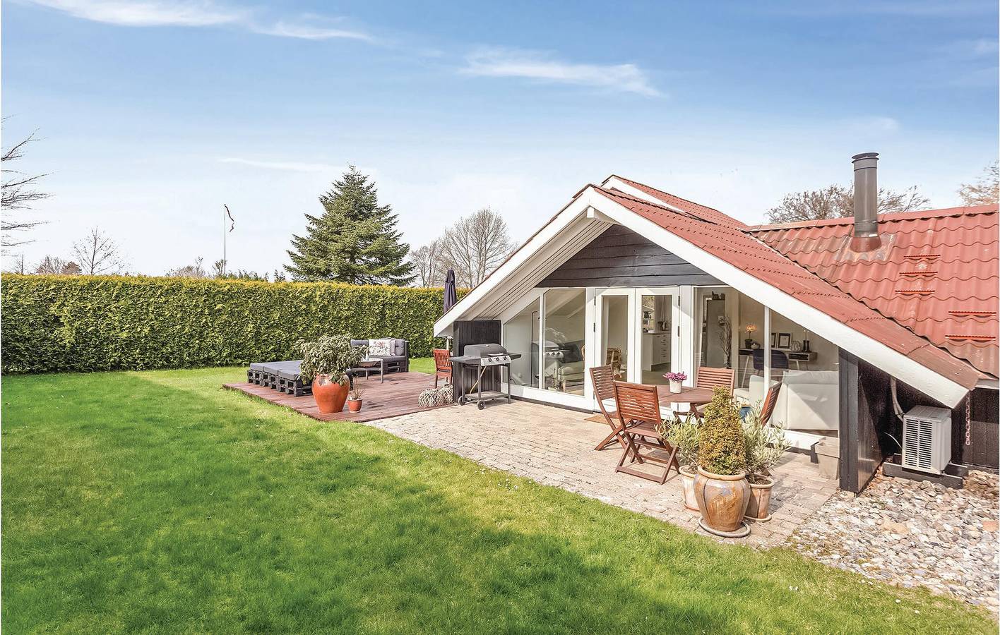 Ferienhaus für 4 Personen mit Terrasse in Karrebæksminde, Schwedische Ostsee
