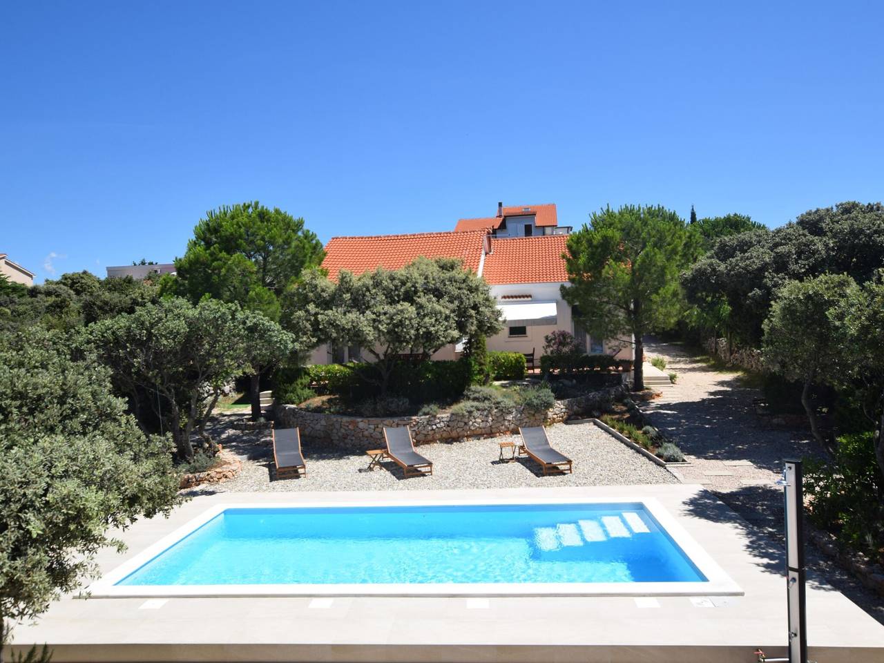 Ferienhaus in Mandre am Meer in Mandre, Pag