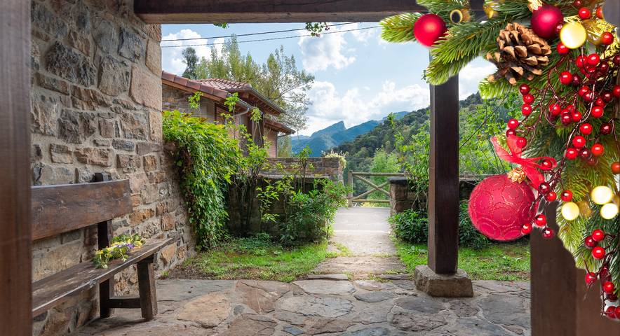 Casa vacacional para 5 personas, con jardín y terraza en Cantabria