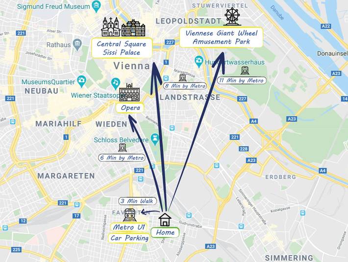 Ferienwohnung für 2 Personen in Wien - 4