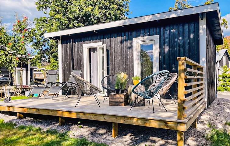 Ferienhaus für 3 Personen, mit Terrasse und Garten in Ronnebyhamn