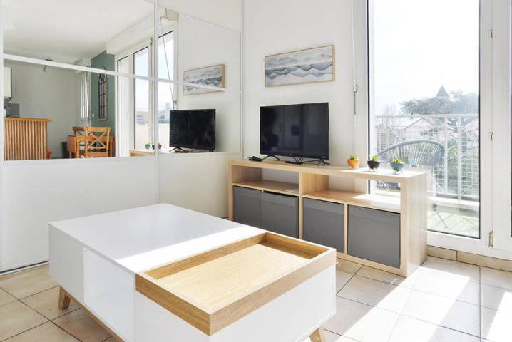 Gîte pour 2 personnes, avec vue et terrasse à Bondoufle - 4