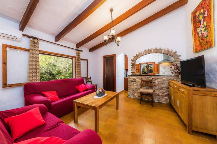 Maison de vacances "Can Company" avec vue montagne, piscine, balcon, terrasse et jardin in Campanet, Majorque l'intérieur des terres