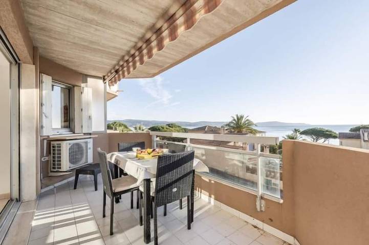 Gîte pour 4 personnes, animaux acceptés dans Plage Des Tamaris Cavalaire Sur Mer