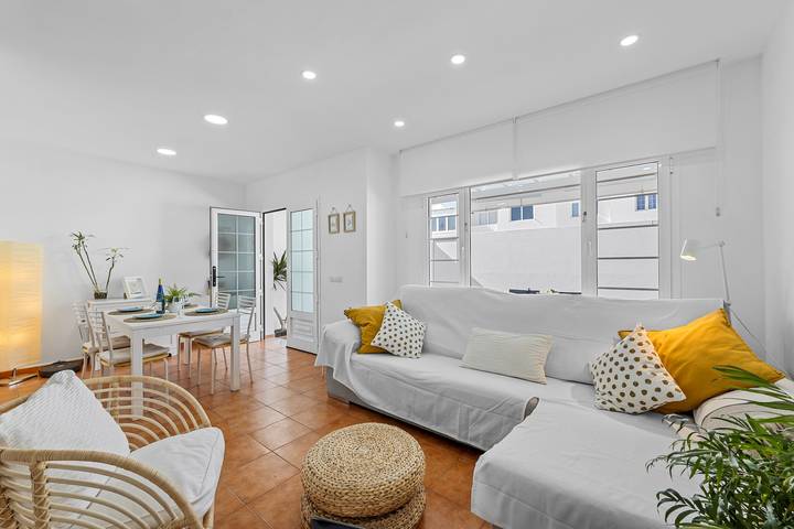Chalet voor 6 personen, met terras op Lanzarote