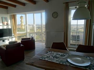 Ferienwohnung für 2 Personen, mit Balkon auf Baltrum