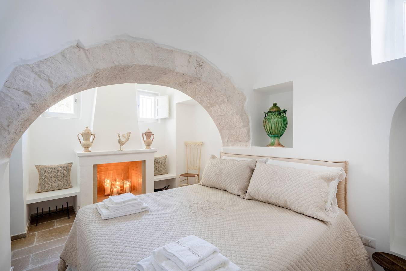 Villa 'Trulli Del Minareto' con vista sulle montagne, terrazza privata e Wi-Fi in Selva di Fasano, Fasano