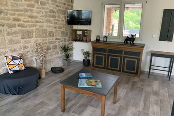 Maison de vacances pour 4 personnes, avec terrasse dans le Jura