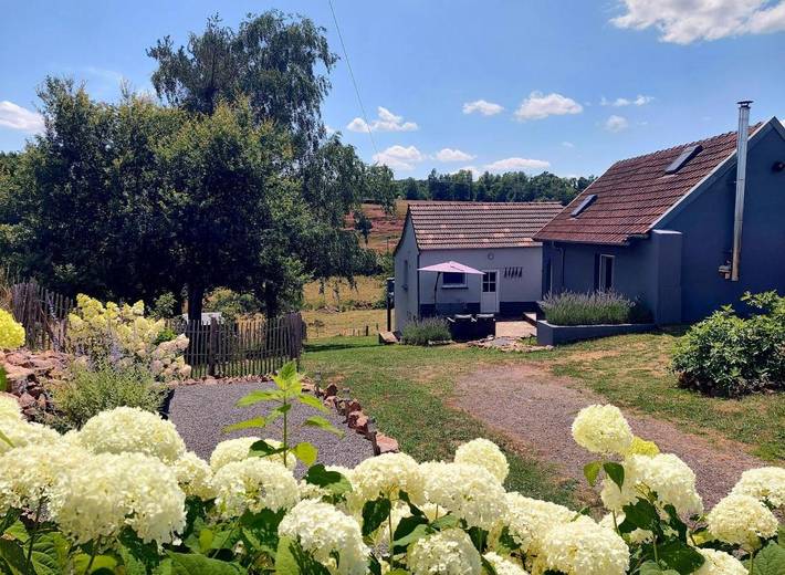 Maison de vacances pour 2 personnes, avec Balcon et Terrasse ainsi que Jardin et Sauna