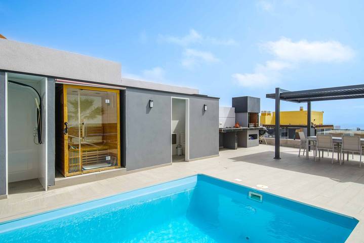 Ferienhaus für 6 Personen, mit Balkon und Terrasse sowie Sauna in Antigua - 2
