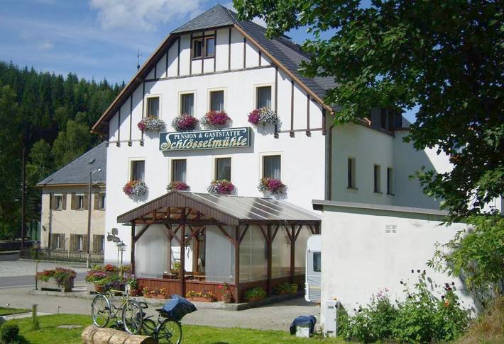 Ferienhaus für 2 Personen, mit Terrasse und Ausblick