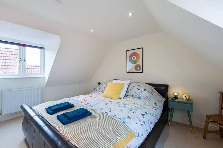 Ruhiges, modernes Mietshaus im Stadtzentrum für 6 Personen in Wells, Somerset