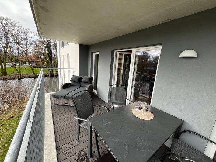 Ferienwohnung für 2 Personen, mit Ausblick und Sauna sowie Balkon, mit Haustier in Schillig - 2