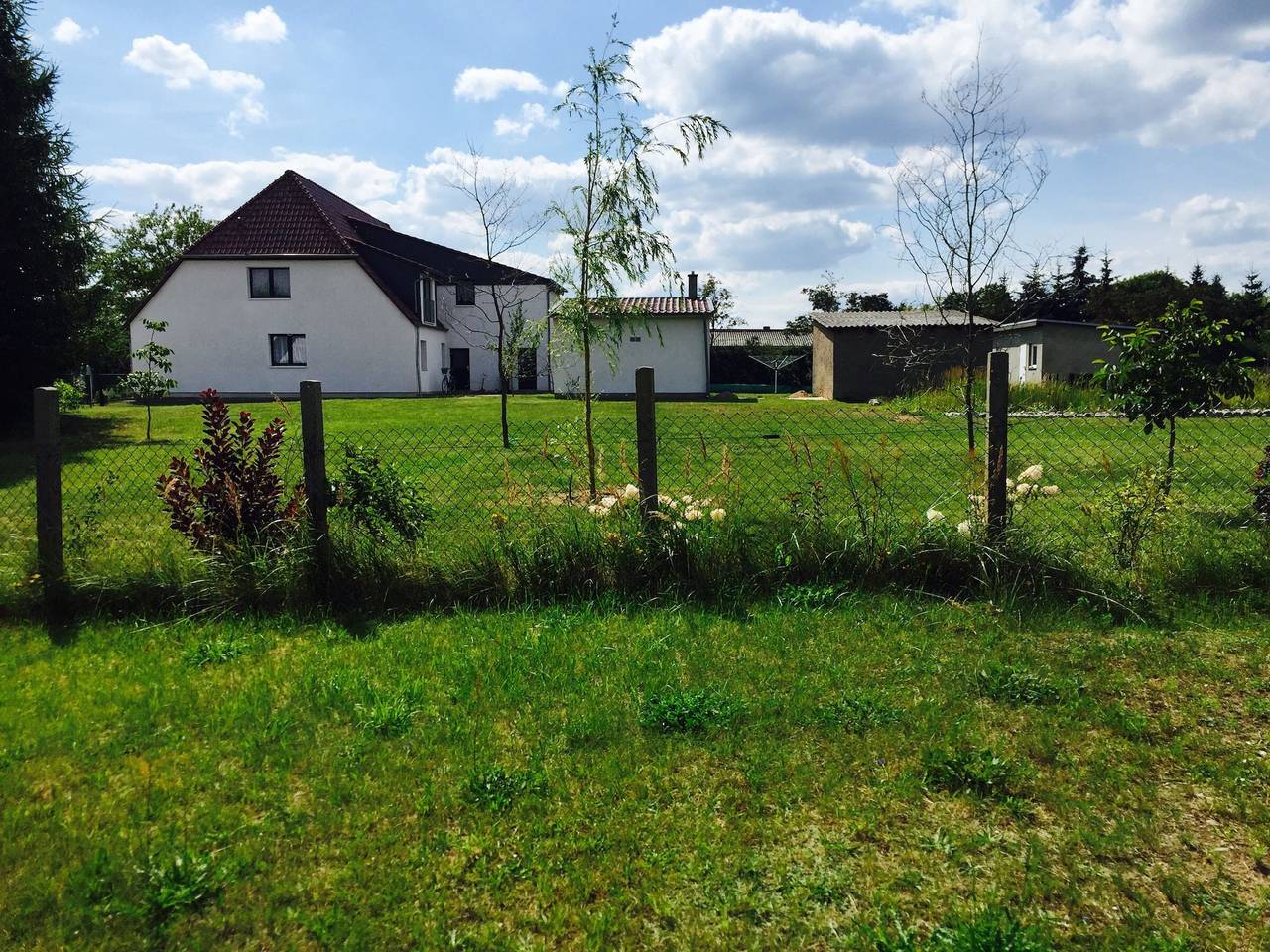 Ganze Wohnung, Ferienwohnung '110qm' mit gemeinsamer Terrasse, Gemeinschaftsgarten und Wi-Fi in Hohen Wangelin, Mecklenburgische Seenplatte