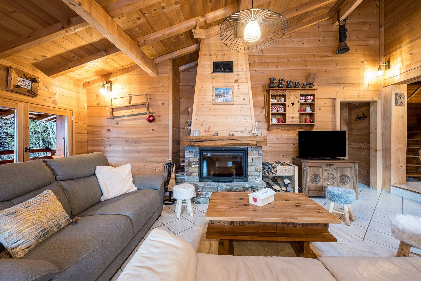 Le Chalet de Guyliane - Vue Montagne in Praz-sur-Arly, Pays du Mont-Blanc