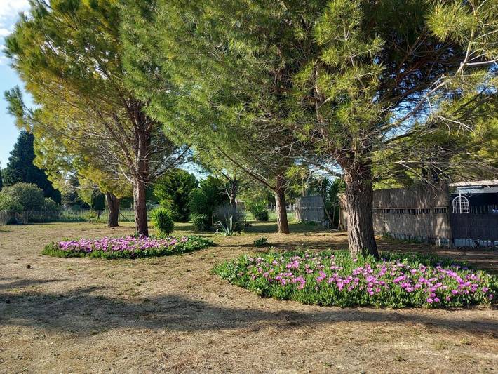 Location de vacances pour 4 personnes, avec vue ainsi que jardin et piscine à Saint-Laurent-d'Aigouze - 4