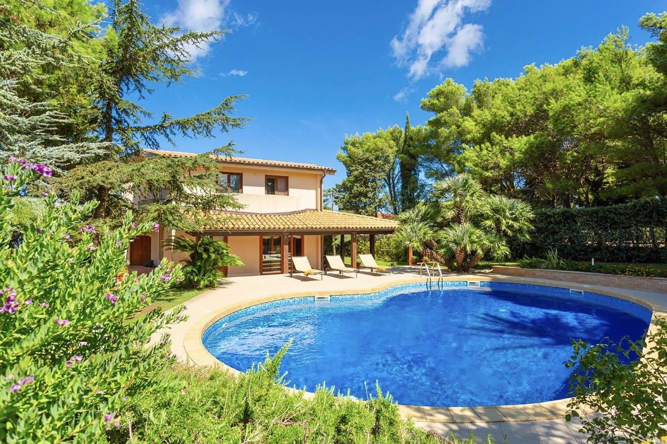 Villa Acquamarina in Valderice, Trapani Provinz