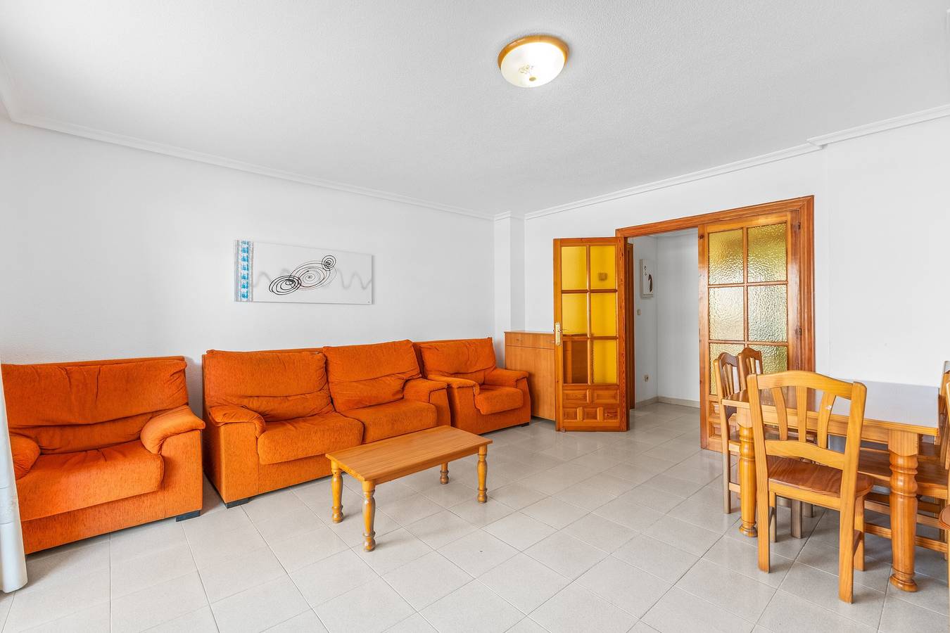Apartamento entero, Apartamento 'Castillo De Mar F3 Torre Sur 1b' con vistas al mar, piscina compartida y Wi-Fi in San Javier, Costa Cálida
