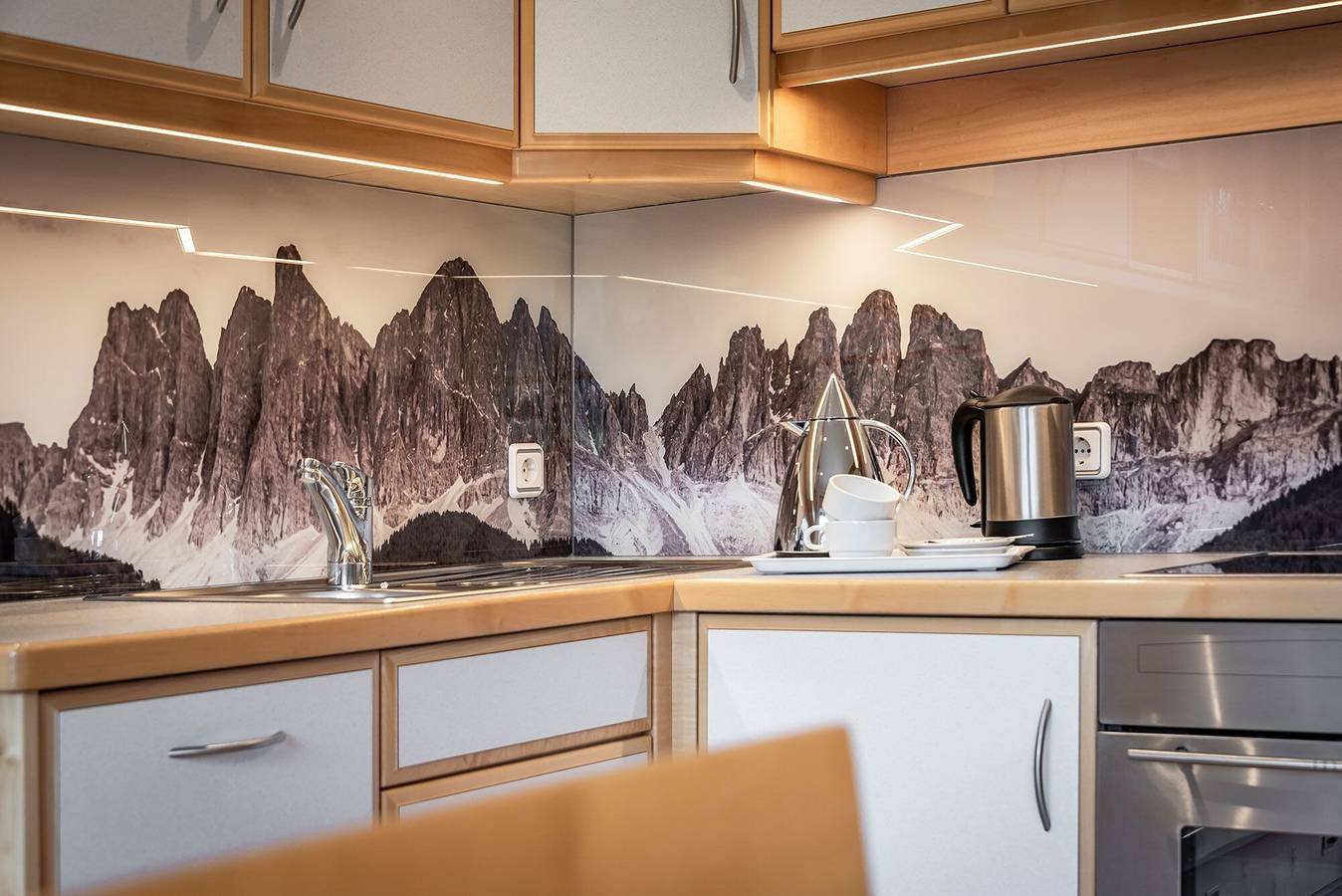Ganze Wohnung, 'Bergblick - Ferienwohnung Fichte' mit Bergblick in St. Valentin (Villnöß), Villnöß