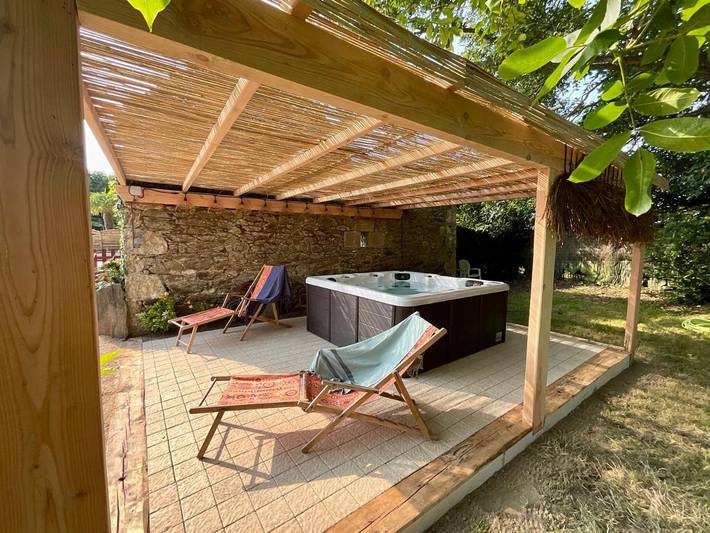 Location de vacances pour 8 personnes, avec jacuzzi et jardin, animaux acceptés à Trégon - 2