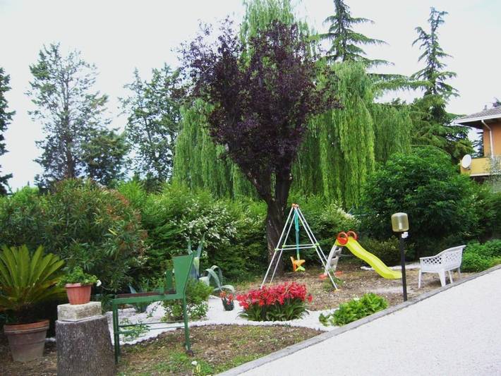 Appartamento per 7 persone, con Balcone e Terrazza nonché Giardino e Panorama a Spello
