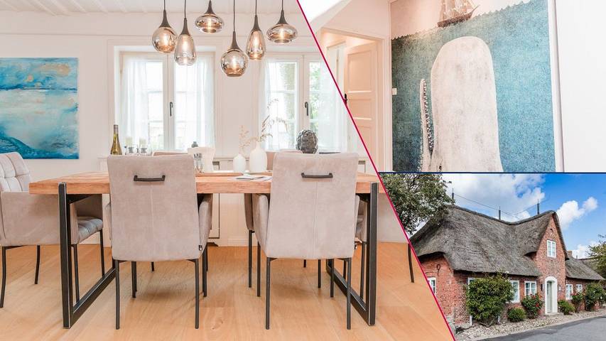 Ferienhaus für 6 Personen, mit Sauna und Garten, mit Haustier in Süderende