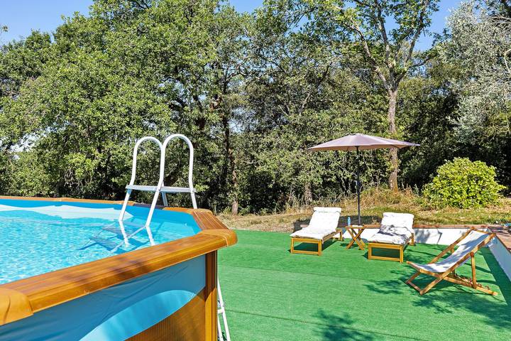 Oasi Toscana: Podere con Piscina Privata, Vista e Parcheggio Privato in Capraia e Limite, Firenze province