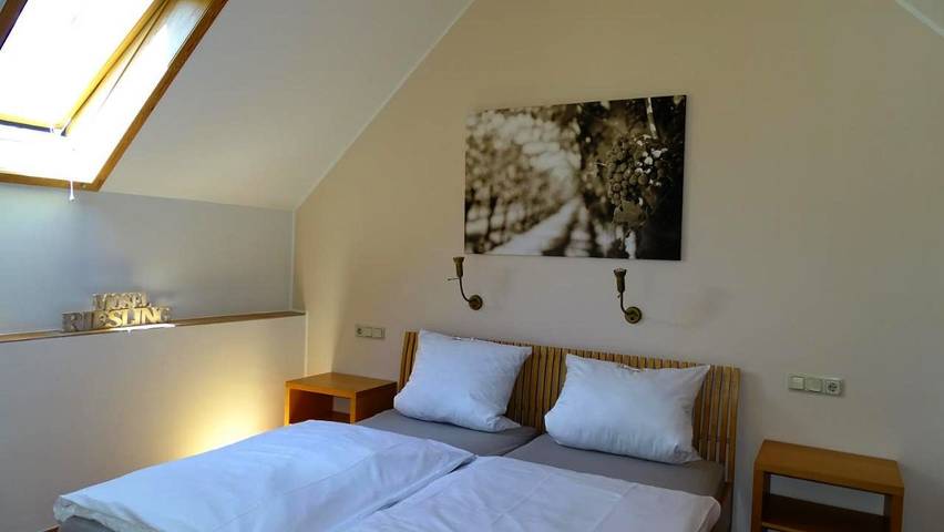 Ferienwohnung für 2 Personen, mit Balkon und Terrasse sowie Garten und Ausblick in Mehring - 3