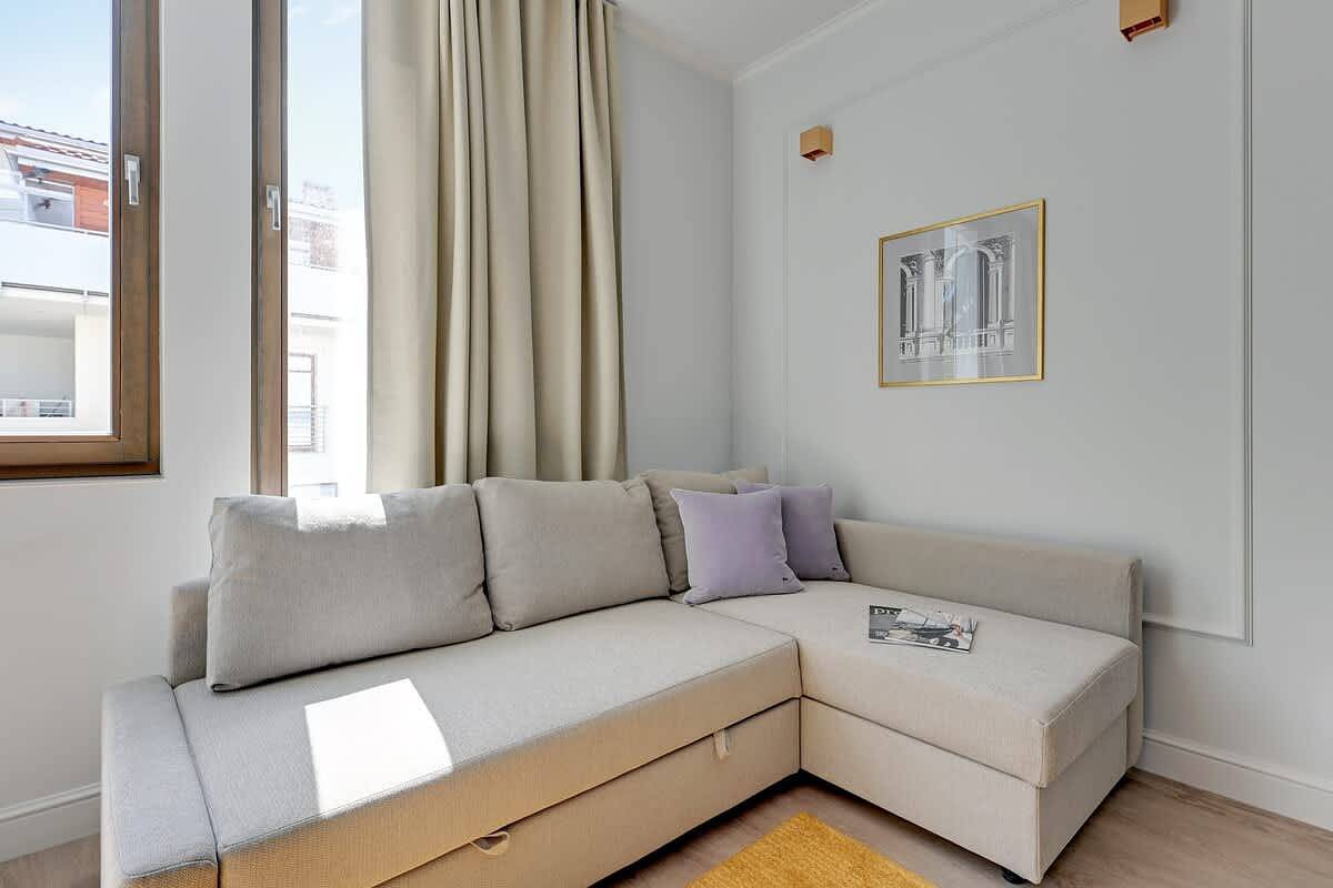 Cały apartament, Apartament wakacyjny dla 4 osób z balkon/ taras in Jelitkowo, Gdańsk