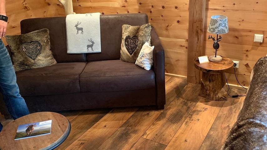 Hütte für 3 Personen, mit Balkon, mit Haustier in Inzell - 3