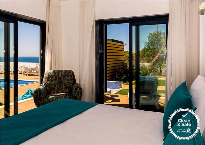 Chambre d’hôte pour 4 personnes, avec vue ainsi que jardin et piscine à Sagres - 3