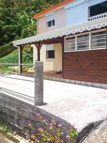 Gîte pour 2 personnes, avec terrasse à Rivière-Pilote