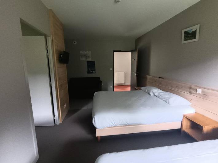 Hôtel pour 2 personnes, avec terrasse ainsi que vue et jardin à Auzat - 4