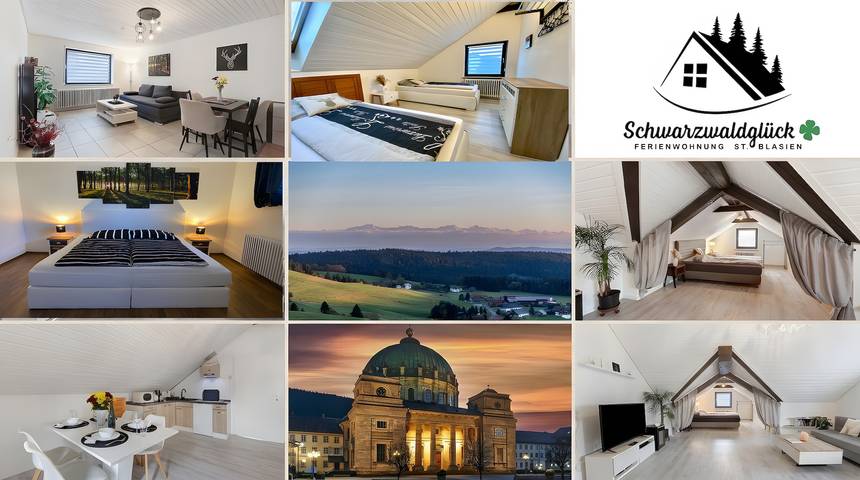 Ferienwohnung für 10 Personen, mit Balkon und Garten in St. Blasien
