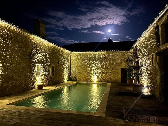 Maison de vacances pour 6 personnes, avec piscine et jardin, animaux acceptés - 1