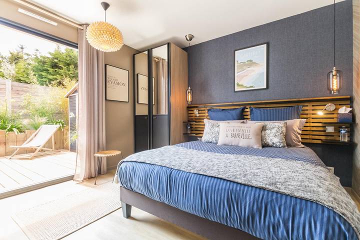 Gîte pour 4 personnes, avec terrasse et jardin à Barneville-Carteret - 4