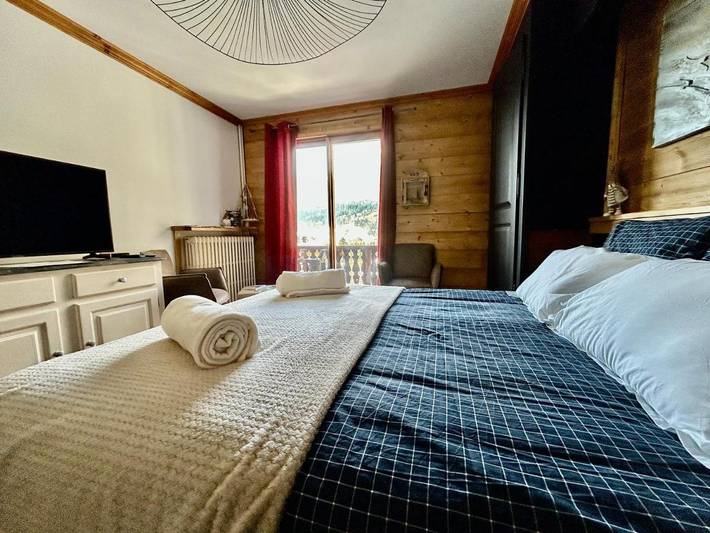 Gîte pour 2 personnes, avec balcon ainsi que jardin et vue à Magland - 4