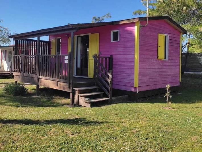 Chalet pour 4 personnes, avec piscine