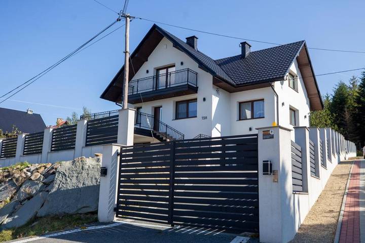 Dom wakacyjny dla 10 osób, z ogród i sauna oraz widok, Dla rodziny w Babiogórski Park Narodowy