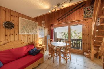 Gîte pour 6 personnes, avec balcon à Morillon