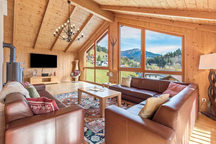 Chalet für 8 Personen, mit Garten und Sauna im Salzkammergut