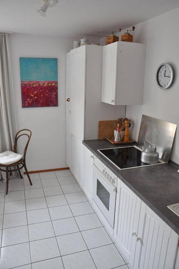 Ferienwohnung für 3 Personen, mit Terrasse und Sauna sowie Ausblick in Frickingen