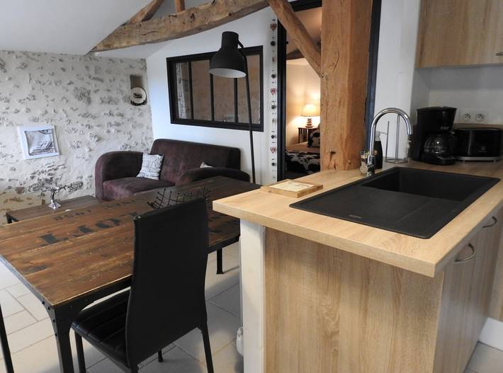 Gîte pour 3 personnes, avec sauna ainsi que jardin et terrasse en Vendée - 4
