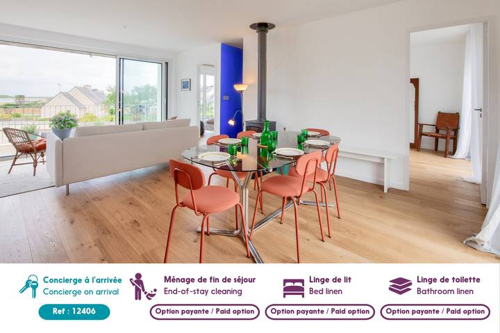 Location de vacances pour 6 personnes, avec jardin et balcon dans Lilia - 3