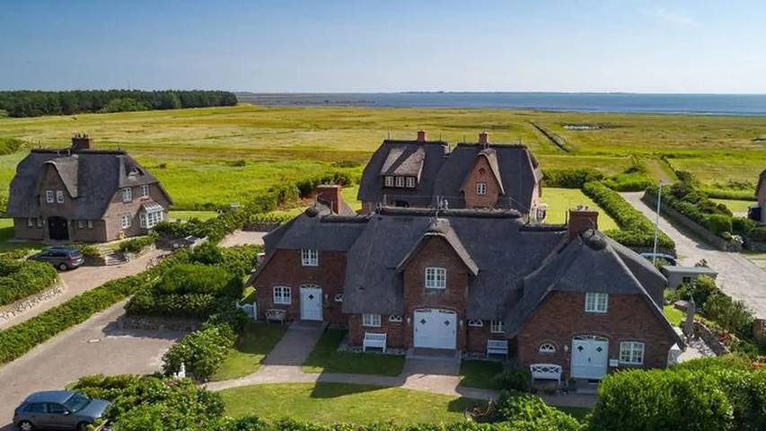 Ferienhaus mit Meerblick für 4 Personen, mit Garten