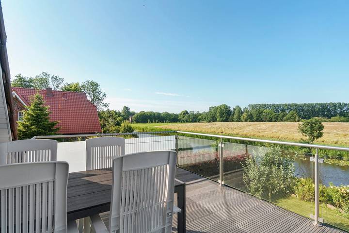 Ferienwohnung für 4 Personen, mit Seeblick, mit Haustier in Dornum (Stadt)