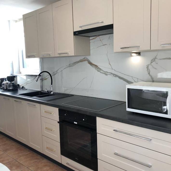 Lägenhet för 3 Personer, med trädgård och utsikt, med husdjur i Simrishamn