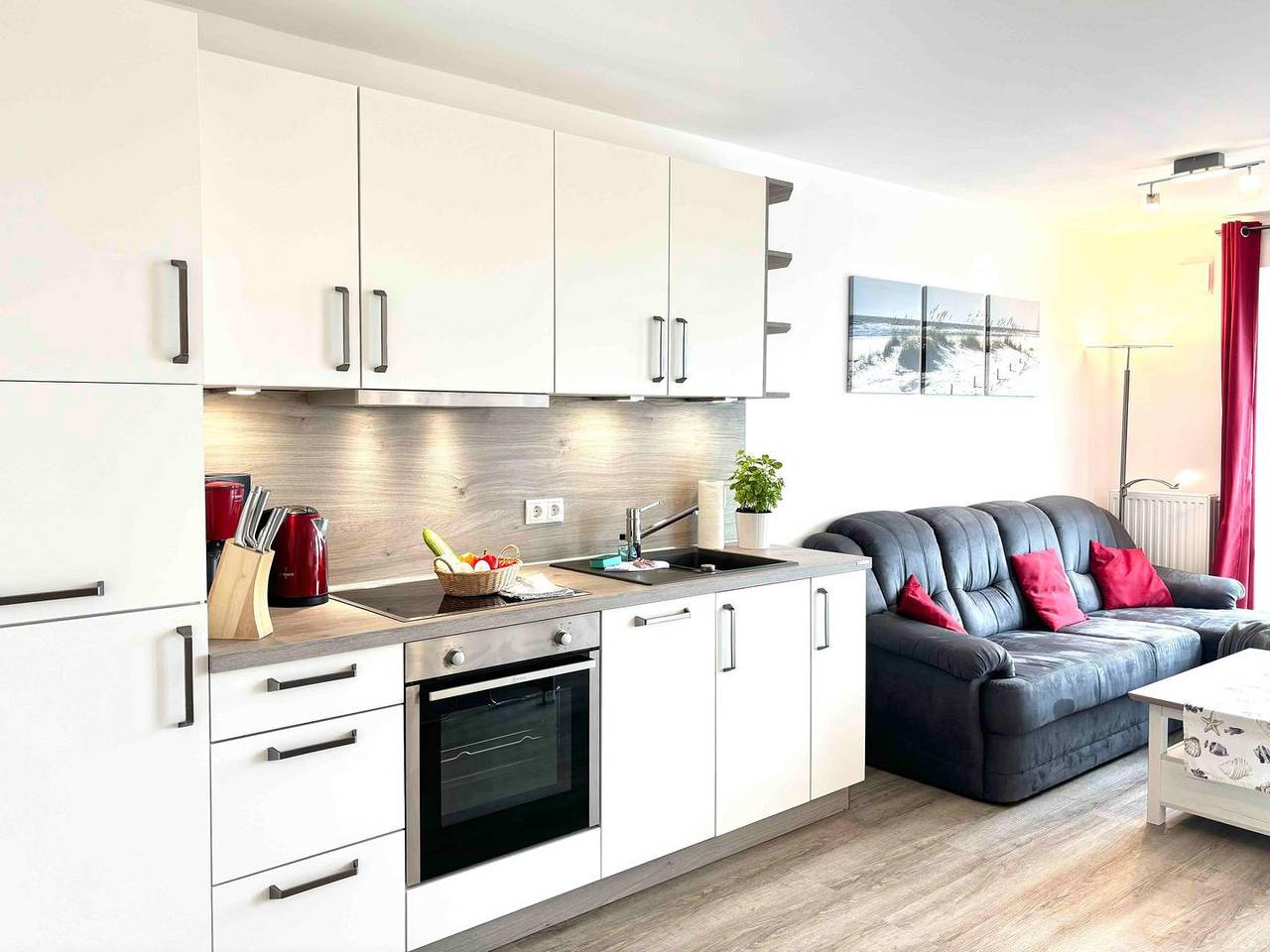 Ganze Wohnung, Penthouse "de Stöör", strandnah, unverbauter Meerblick, max. 4 Personen, Vitamar in Dorum-Neufeld, Dorum