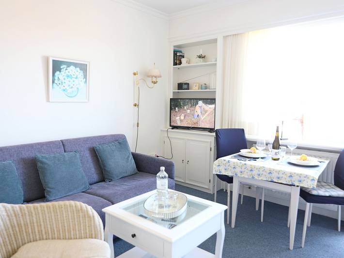 Ganze Wohnung, Ferienwohnung Dünenkieker mit Westbalkon und Dünenblick in Westerland in Westerland, Sylt (Gemeinde)