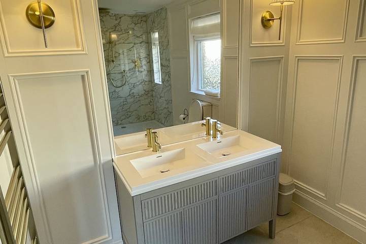 Log cabin for 10 people in Loch Lomond